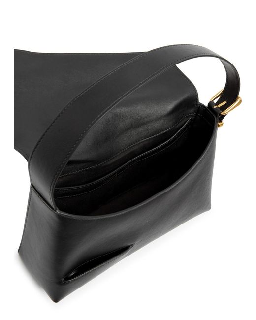Wandler Black Oscar Leather Shoulder Bag