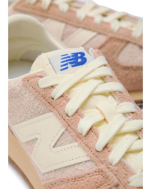 New Balance Natural 471 Panelled Brushed Suede Sneakers