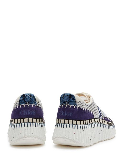 Chloé White Nama Sneaker