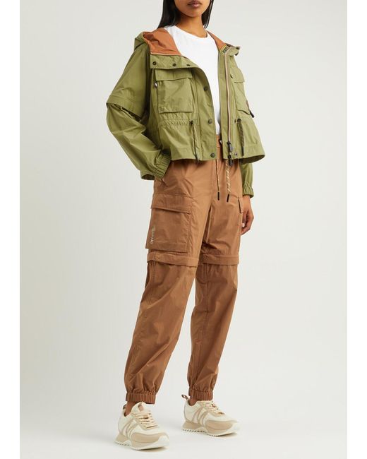 Moncler Natural Day-Namic Shell Cargo Trousers