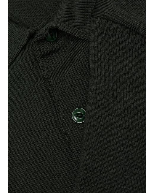 YMC Black Ratpack Wool Cardigan for men