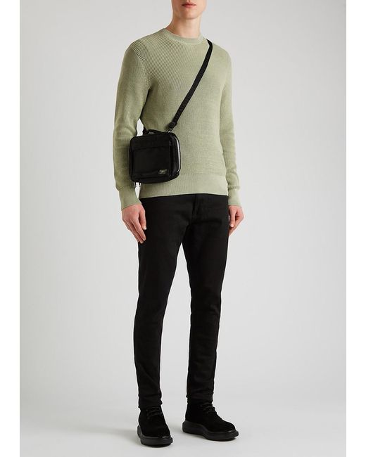 Nudie Jeans Black Tight Terry Skinny Jeans for men