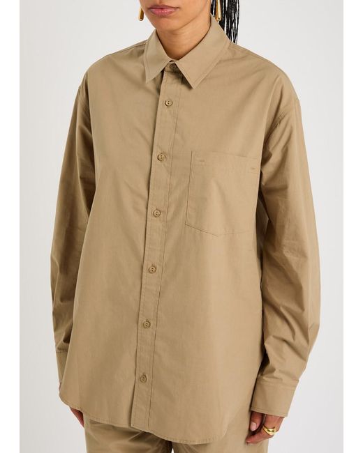 Matteau Natural Relaxed Cotton Shirt