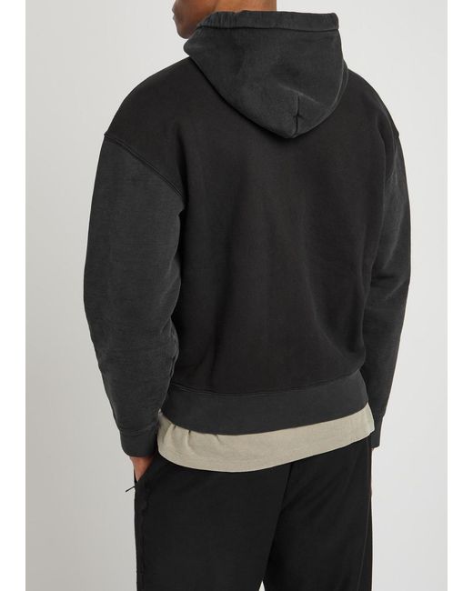 Our Legacy Black Rascal Hood Cotton Hooded Sweatshirt for men