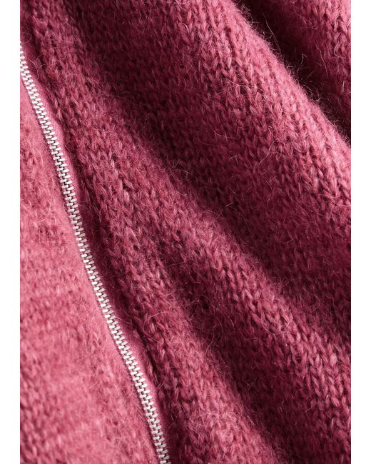 Our Legacy Red Float Mohair-Blend Jumper for men