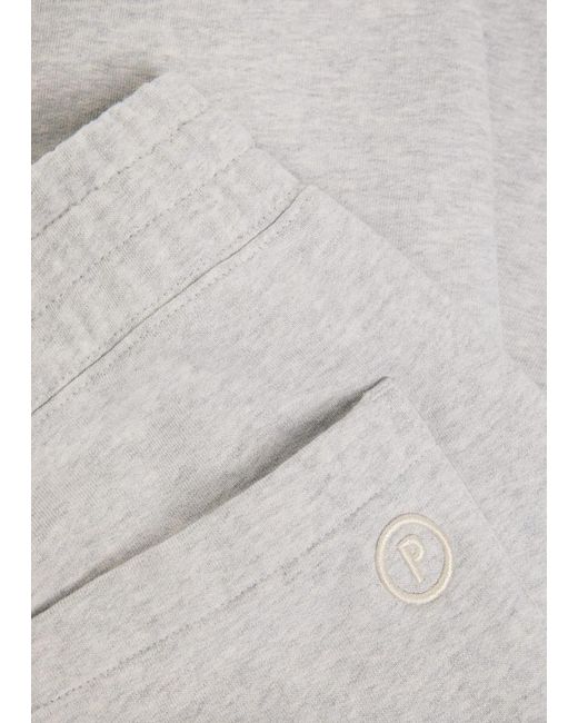 Picante Gray Everyday Wide-Leg Cotton Sweatpants for men