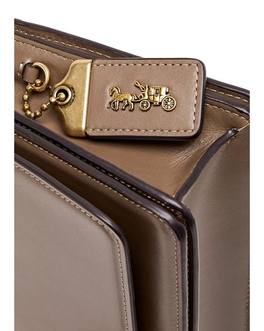 COACH Brown Bandit Leather Shoulder Bag, Leather Bag,
