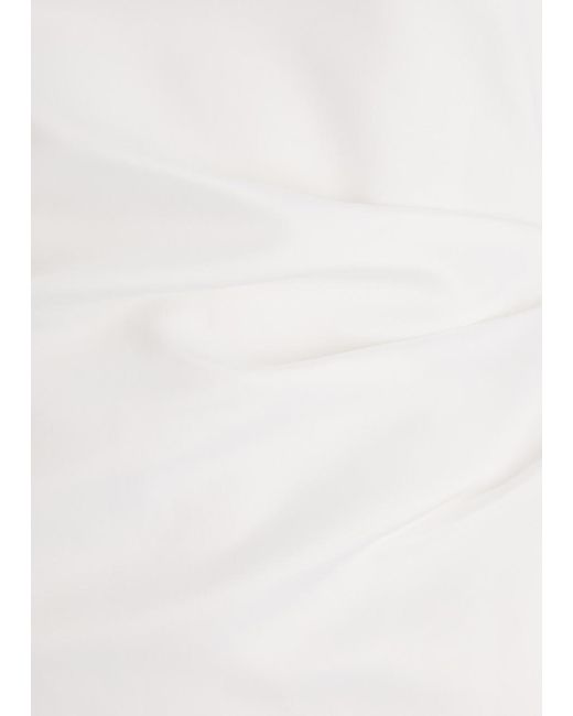 Odd Muse White The Ultimate Muse Satin Mini Dress