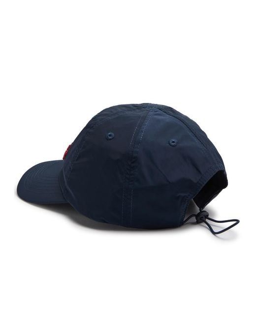 ROTATE SUNDAY Blue Logo-Embroidered Shell Cap