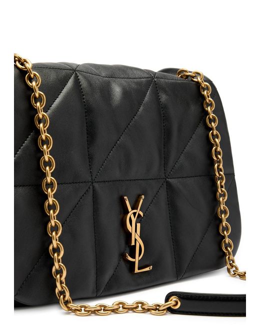 Saint Laurent Black Jamie 4.3 Medium Leather Shoulder Bag