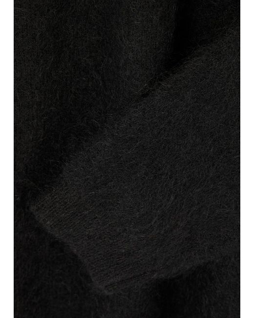 Acne Black Mohair-blend Jumper