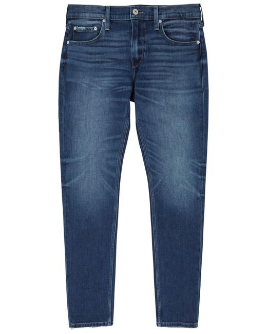 PAIGE Blue Croft Skinny Jeans for men
