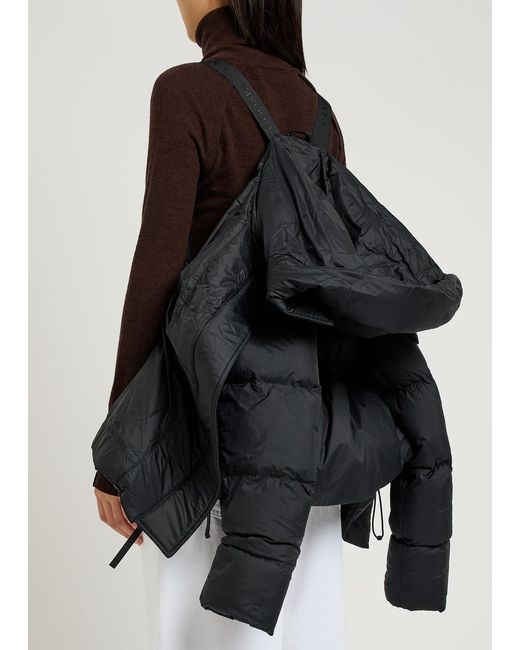 Canada Goose Black Montgomery Padded Shell Coat