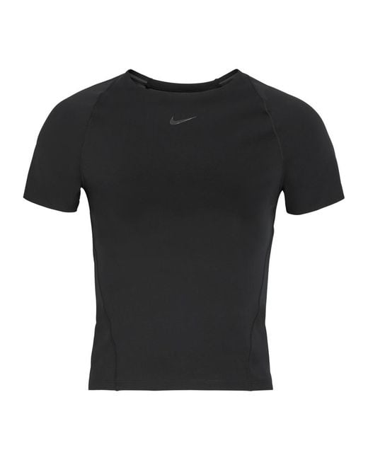 Nike Black Universa Dri-Fit Stretch-Jersey Top