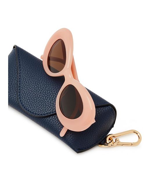 Loewe Pink Oversized Round-frame Sunglasses