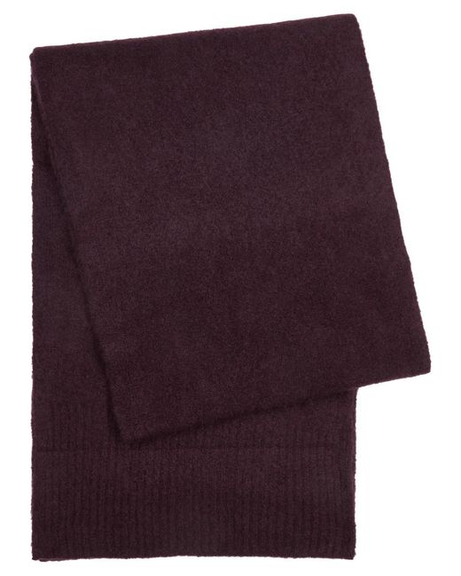 Eileen Fisher Purple Cashmere-blend Scarf