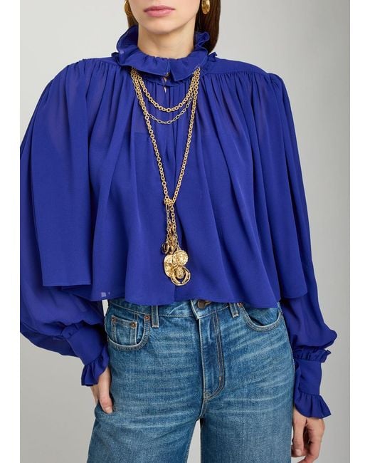 Chloé White The Chloé Medals Layered Necklace