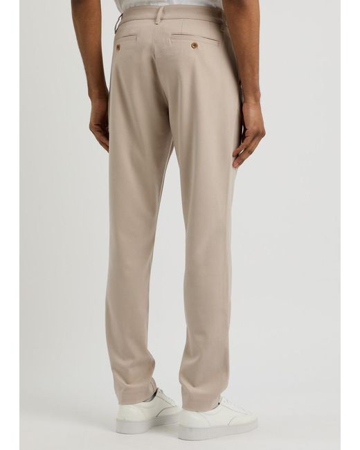PAIGE Natural Stafford Jersey-Twill Trousers for men