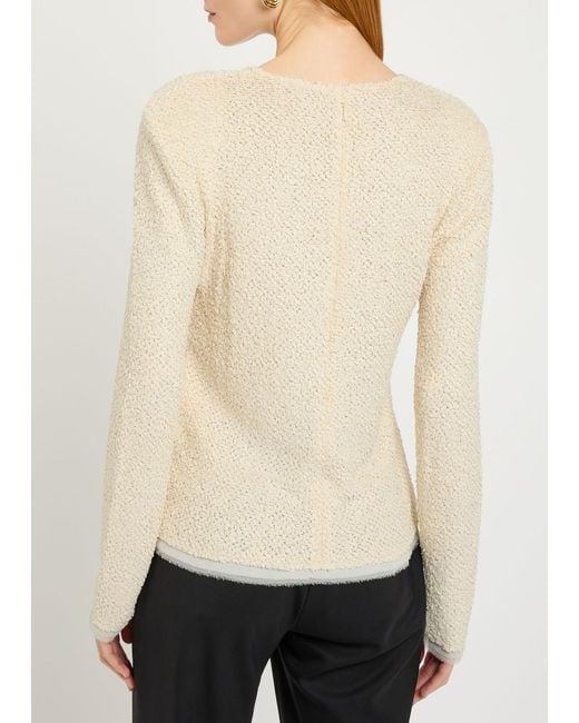Heirlome Natural Amy Bouclé Top
