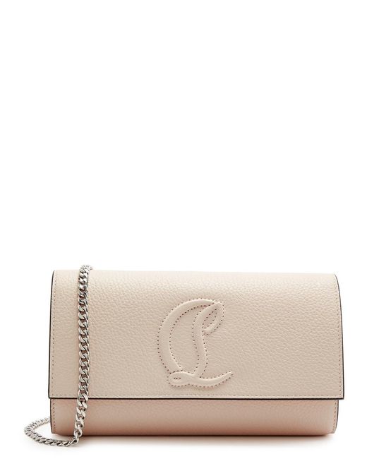 Christian Louboutin Natural By My Side Leather Wallet-on-chain