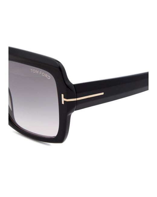 Tom Ford Black Kaya Square-frame Sunglasses