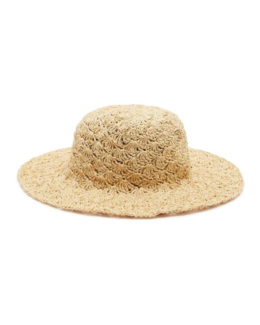 Isabel Marant Natural Tulum Raffia Sun Hat