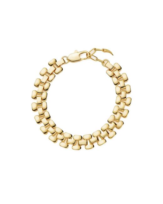 Missoma Metallic Timepiece 18Ct Plated Bracelet