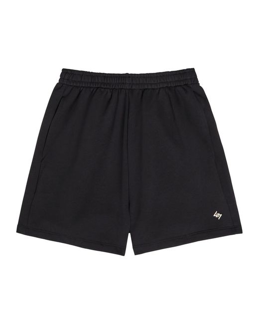 Represent Black Team 247 Cotton Shorts for men