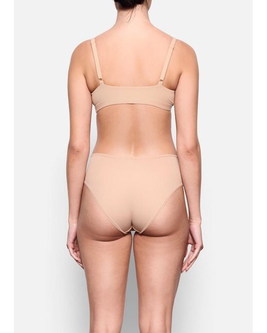 Skims Natural Stretch-Jersey Briefs