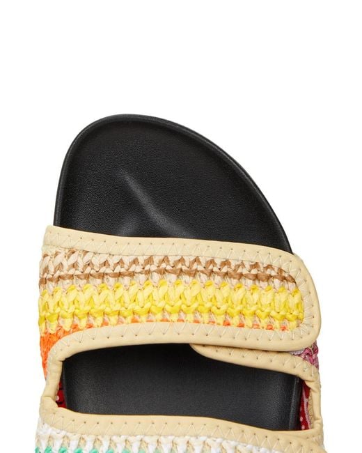 ARIZONA LOVE Multicolor Apache Raffia Sandals, Sandals, Handmade, Size 4