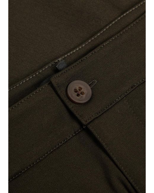 PAIGE Gray Stafford Slim-Leg Jersey Trousers for men