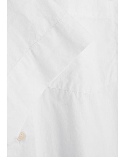 Skall Studio White Aggie Cotton Shirt