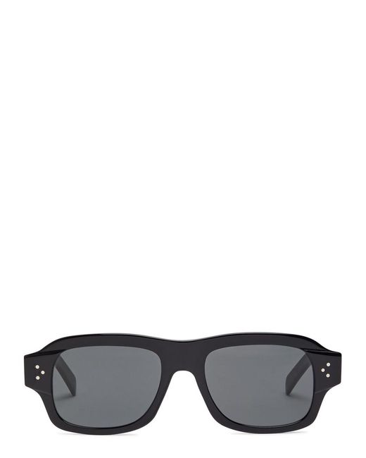 Céline Black 3 Dots Geometric Sunglasses for men