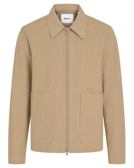 NN07 Natural Gael Cotton-Blend Twill Jacket for men