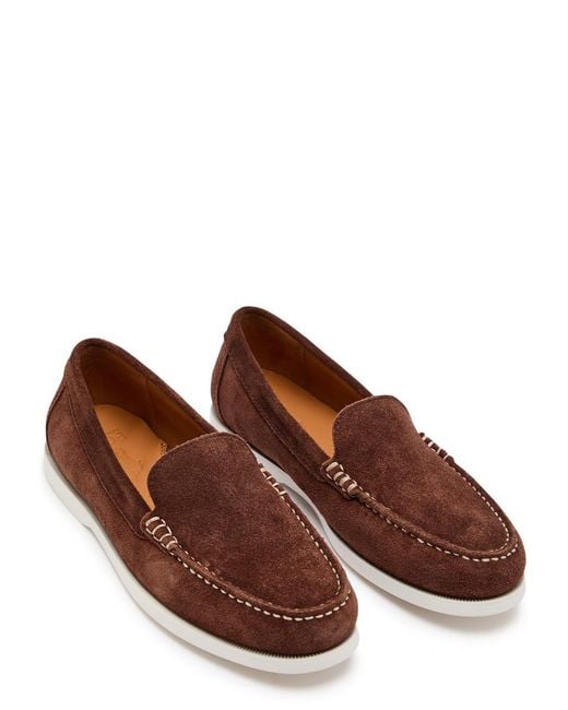 Polo Ralph Lauren Brown Merton Suede Loafers for men