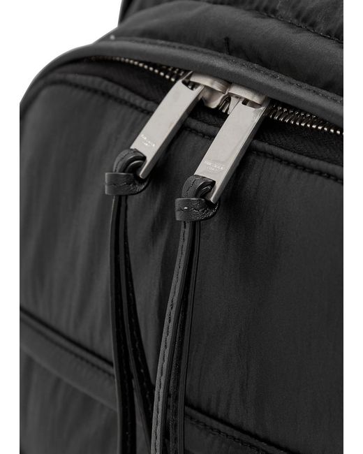Saint Laurent Black City Nylon Backpack for men