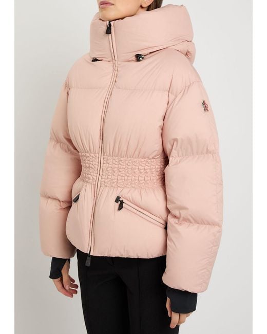 Moncler Pink Wollemi Padded Nylon Ski Jacket