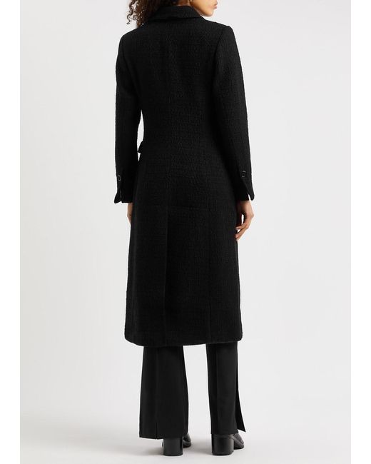 Day Birger et Mikkelsen Black Ana Bouclé Wool-blend Coat