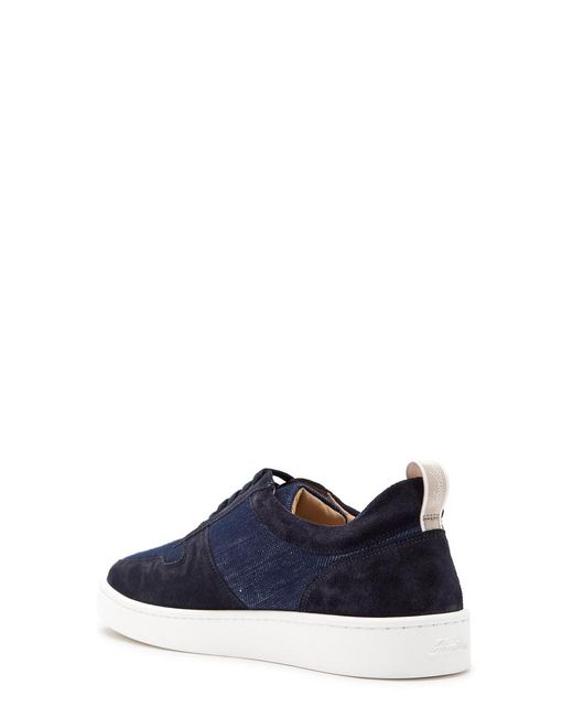 Aurélien Blue Bayside 2.0 Suede Sneakers for men