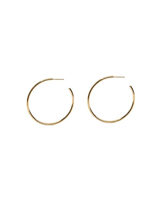 Otiumberg Metallic Everyday 14Kt Vermeil Hoop Earrings