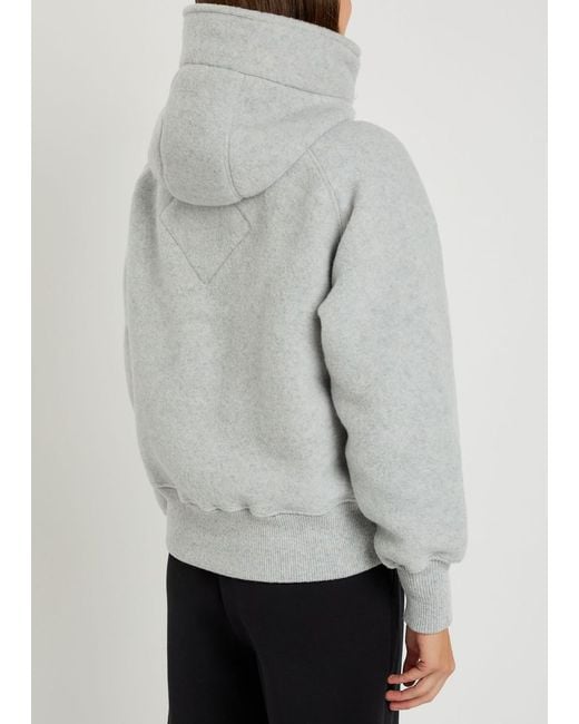 Canada Goose Gray Chilliwack Hooded Wool-Blend Jacket