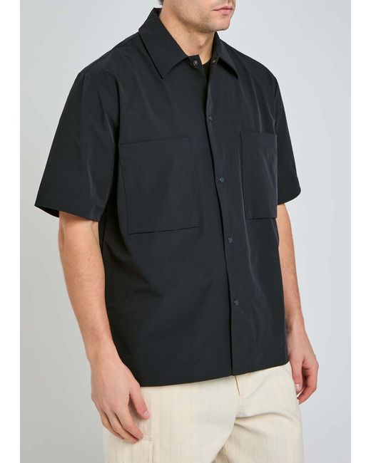Norse Projects Black Herman Shell Shirt for men