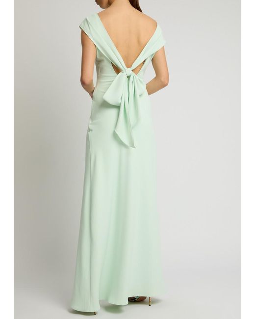 odd muse green dress Drape Maxi Dress – Odd Muse main image 0