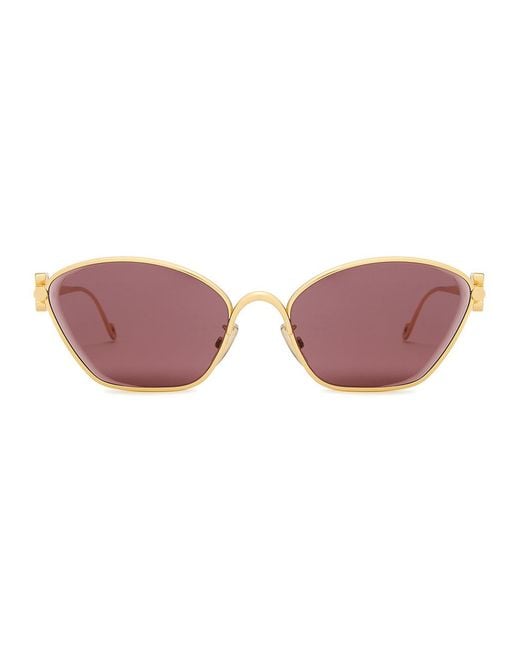 Loewe Pink Cat-eye Sunglasses