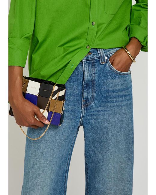 Khaite Blue Bonnie Straight-Leg Jeans
