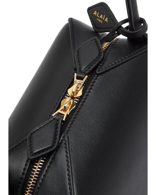 Alaïa Black Le Bouledogue Small Leather Shoulder Bag