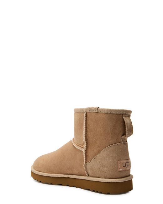 Ugg Brown Classic Mini Ii Suede Boots
