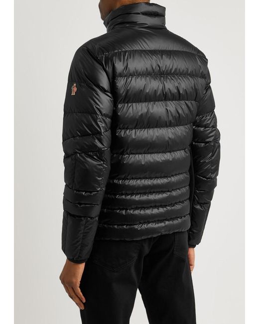 3 MONCLER GRENOBLE Black Canmore Quilted Shell Jacket for men