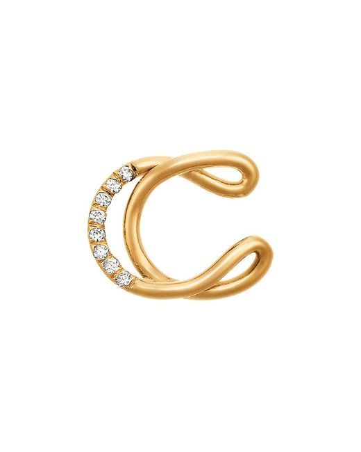 Charlotte Chesnais Metallic Alphajoaillerie 18Kt Necklace