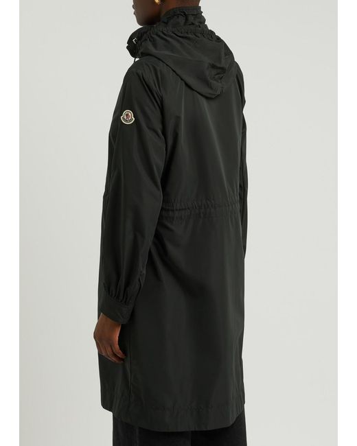 Moncler Black Kourou Shell Parka